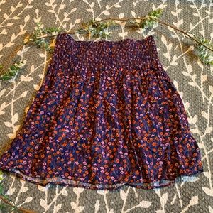 Mossimo Floral Summer Lightweight Skirt